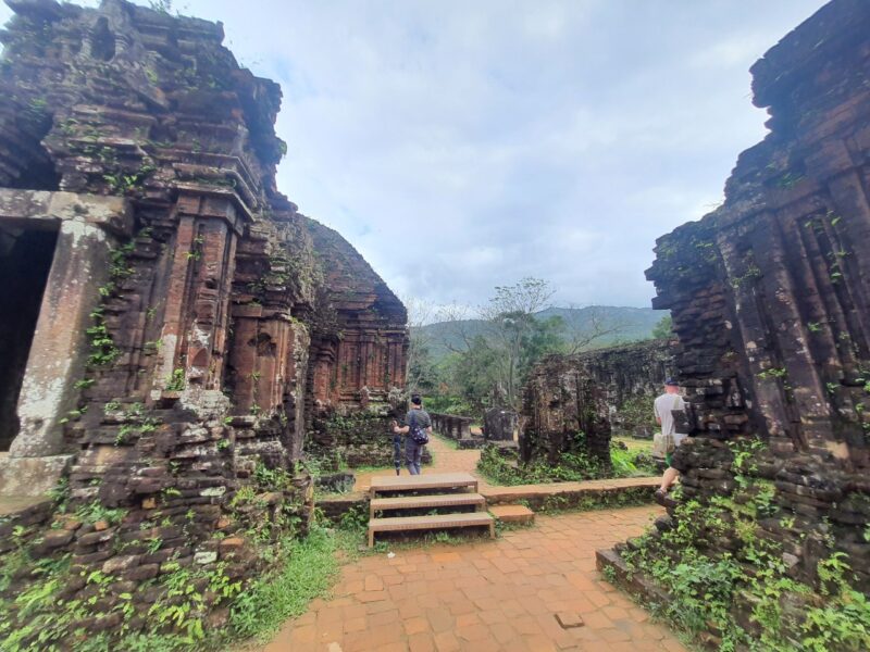 Ancient architecture at My Son Sanctuary