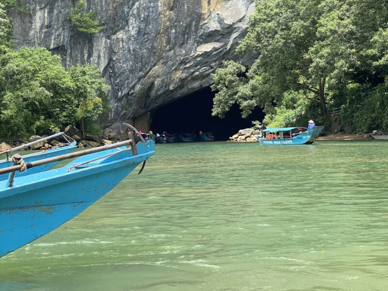 Scenic drive from Hue to Phong Nha Cave