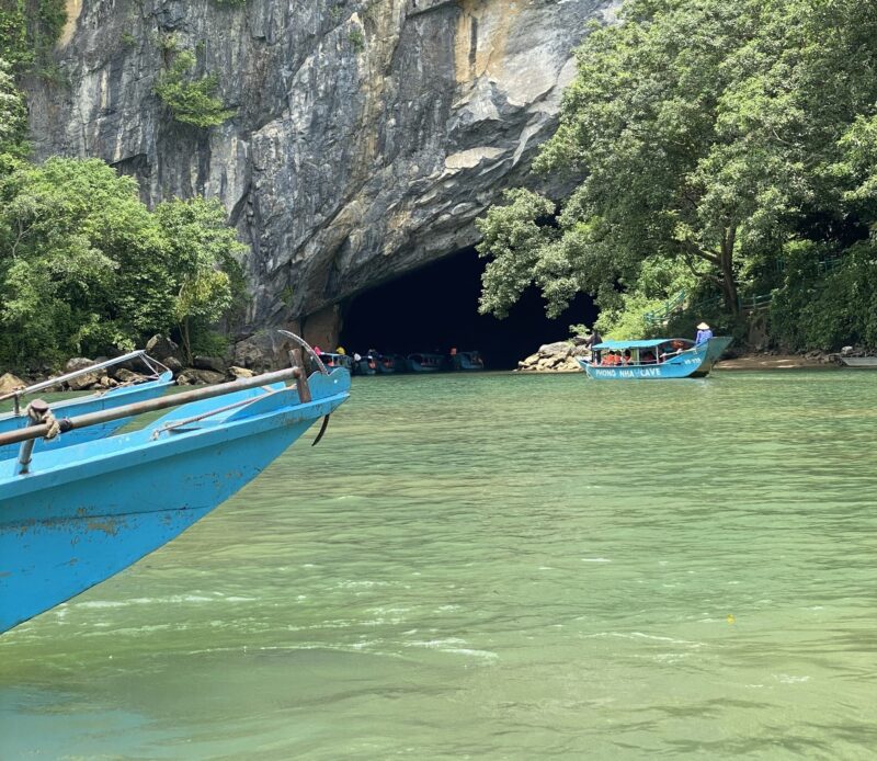 Scenic drive from Hue to Phong Nha Cave