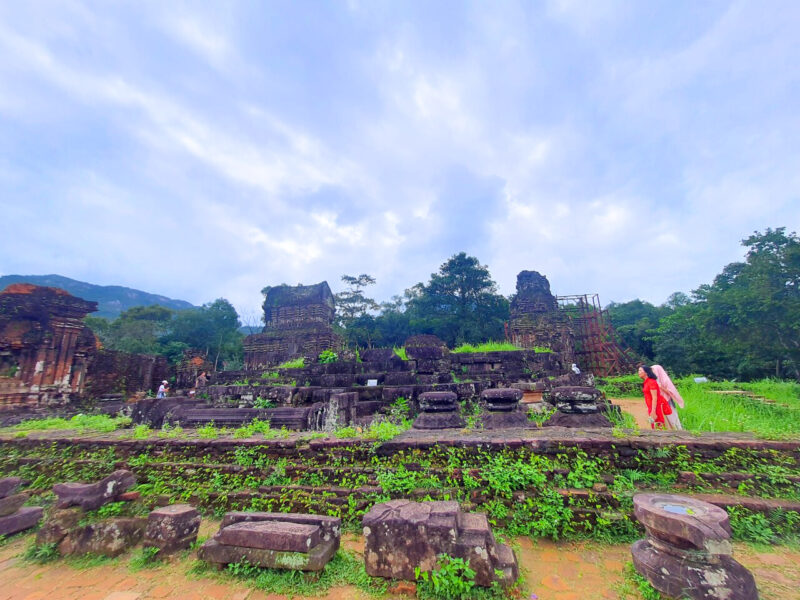 Some ancient towers at My Son Sanctuary