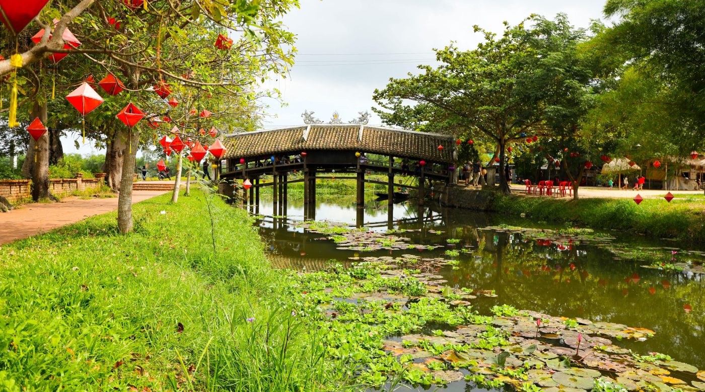 Thanh Toan Tile-Roofed Bridge in Hue