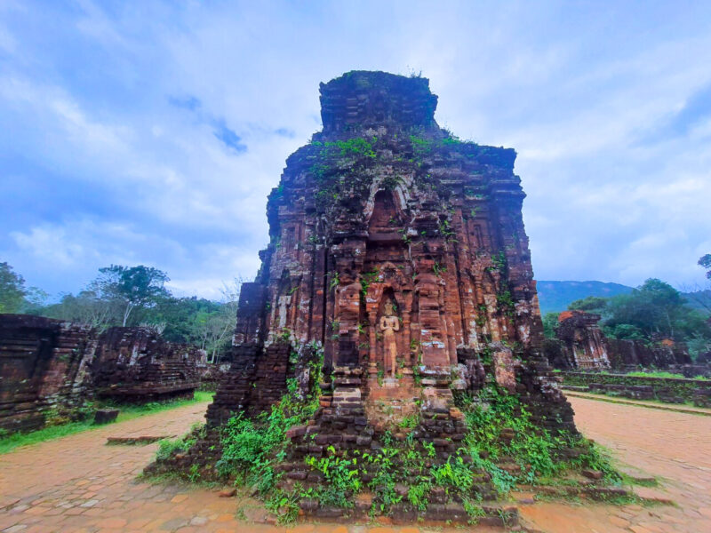 Ancient tower at My Son Sanctuary