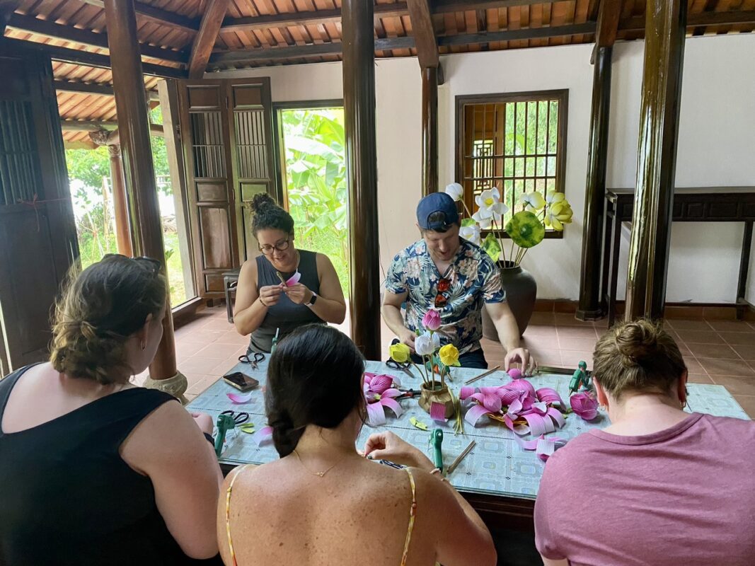 Cultural excursion to Thanh Tien Bougainvillea Villages