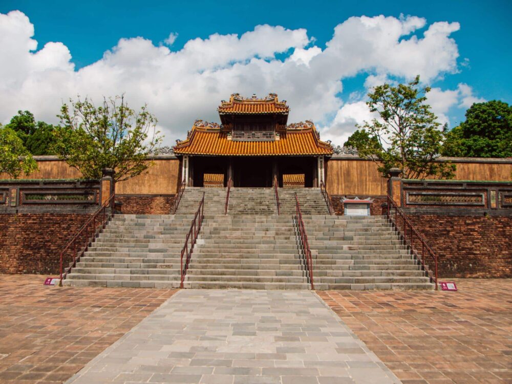 Hue Tombs Tour by Private Car 23 Khiem Cung Mon Tu Duc Tomb scaled