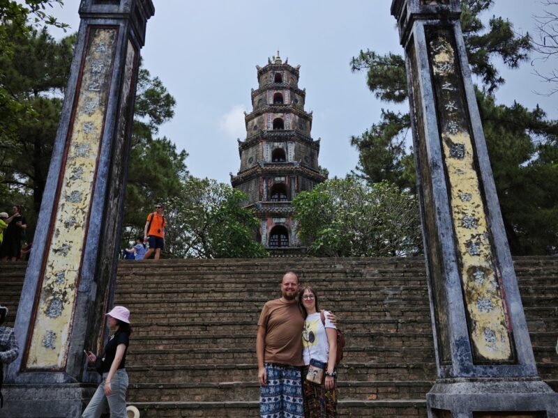 One day journey Hoi An to Hue private car Thien Mu Pagoda