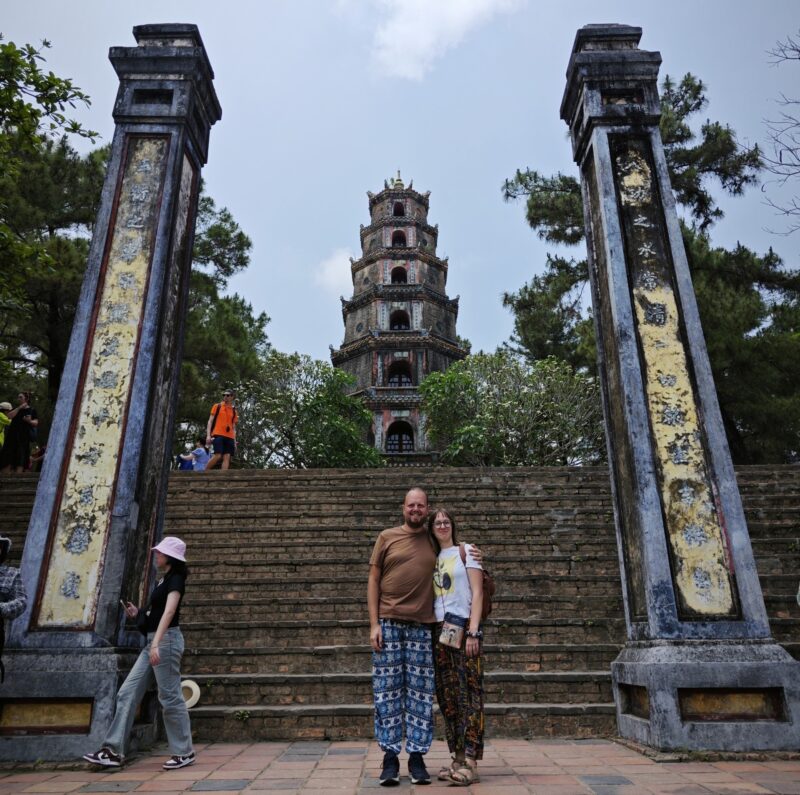 One day journey Hoi An to Hue private car Thien Mu Pagoda